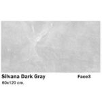 سرامیک مایسا سیلوانا دارک گری Maysa Ceramic silvana dark gray 60X120
