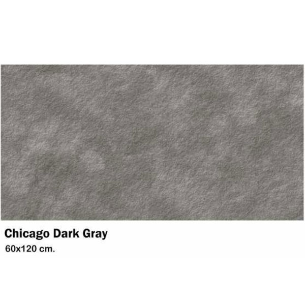 سرامیک مایسا شیکاگو دارک گری Maysa Chicago Dark Gray 60X120