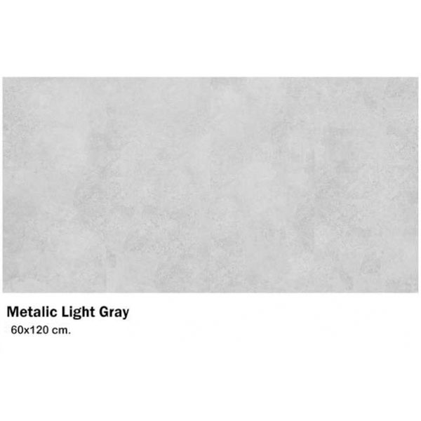سرامیک مایسا متالیک لایت گری Maysa Metalic Light Gray 60X120