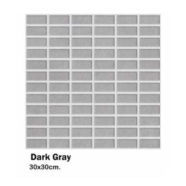 سرامیک مایسا طرح ولز دارک گری Maysa Ceramic Velz Dark Gray 30X30