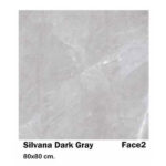 سرامیک مایسا سیلوانا دارک گری Maysa ceramic Silvana Dark Gray 80X80