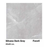 سرامیک مایسا سیلوانا دارک گری Maysa ceramic Silvana Dark Gray 80X80
