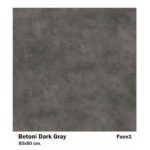 سرامیک مایسا بتونی دارک گری Maysa ceramic betoni dark gray 80X80