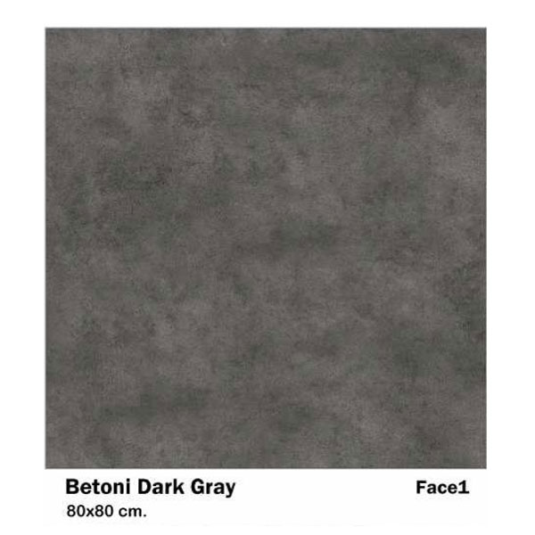 سرامیک مایسا بتونی دارک گری Maysa ceramic betoni dark gray 80X80