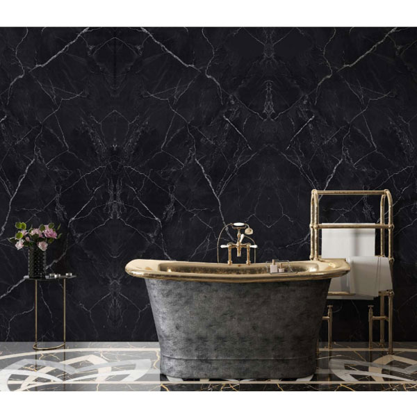 اسلب نانو پولیش وستیگال بلک Vestigal Black 120×240 هرمس نوین سرام