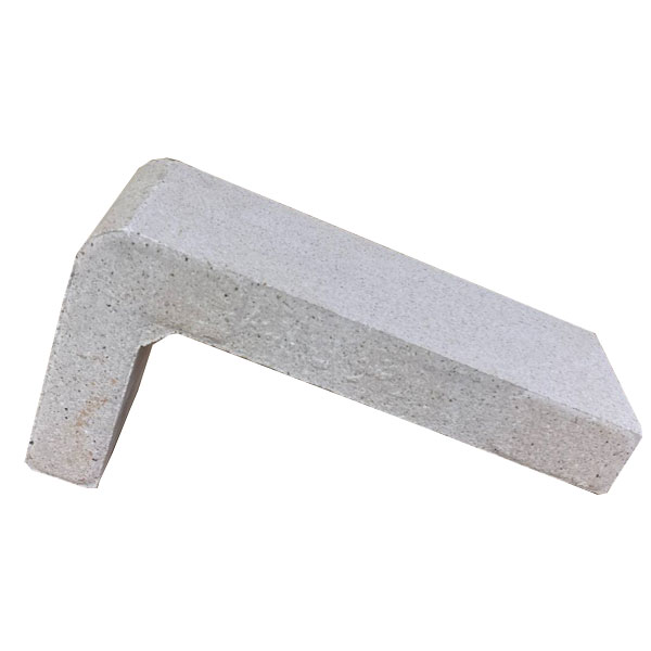 آجر نما نسوز L شکل سفيد White L-shaped refractory brick
