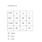 ست روشویی گالریا کد Galleria B110