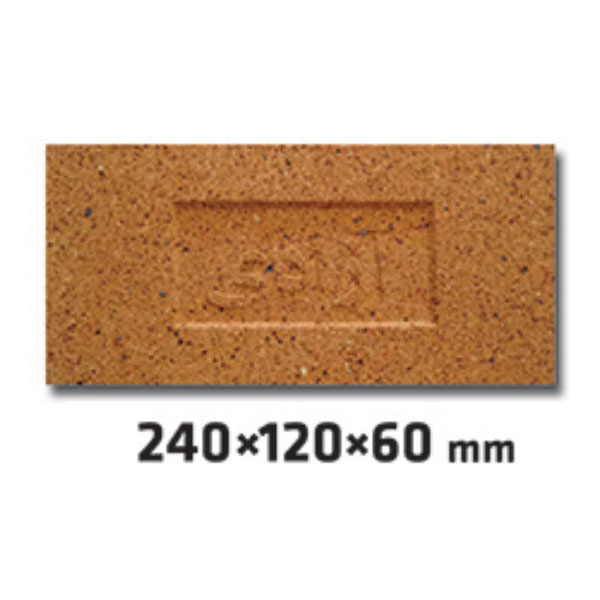 آجر نسوز کف شاموتی برند آزادی Chamoti floor brick