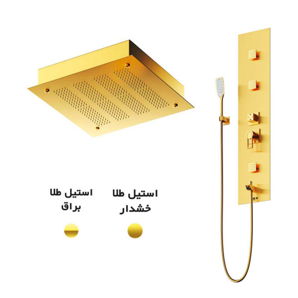 پنل دوش توکار فریز شاور مدل Fariz Shower T6060
